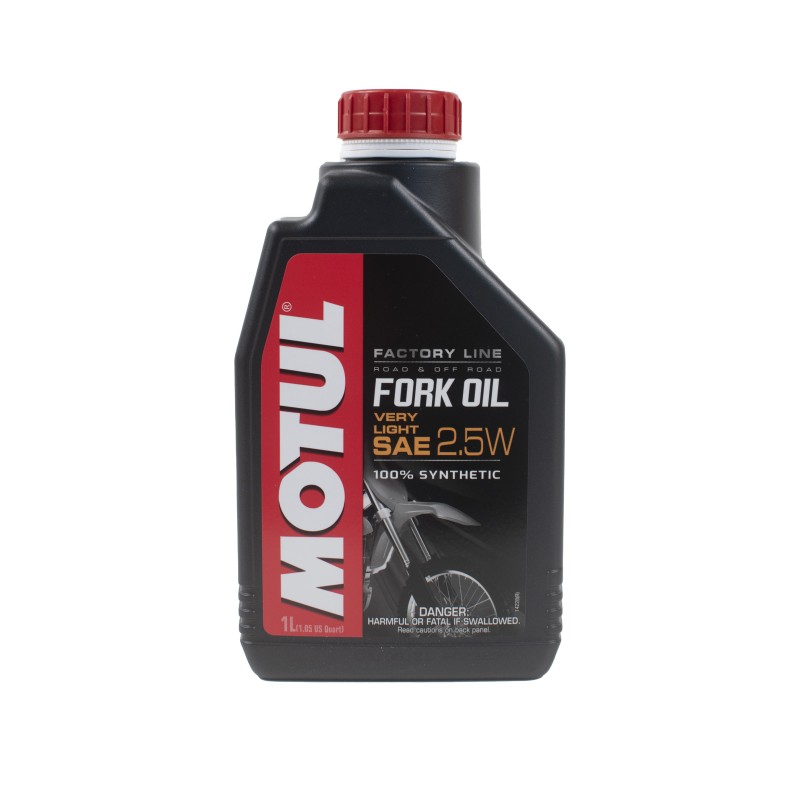 Huile de fourche MOTUL FORK OIL Factory Line VERY LIGHT SAE 2.5W