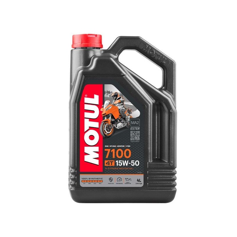 Huile Moteur MOTUL 7100 15W50 4 Litres