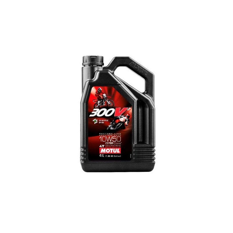 Huile Moteur MOTUL 300V² 10W50 4L