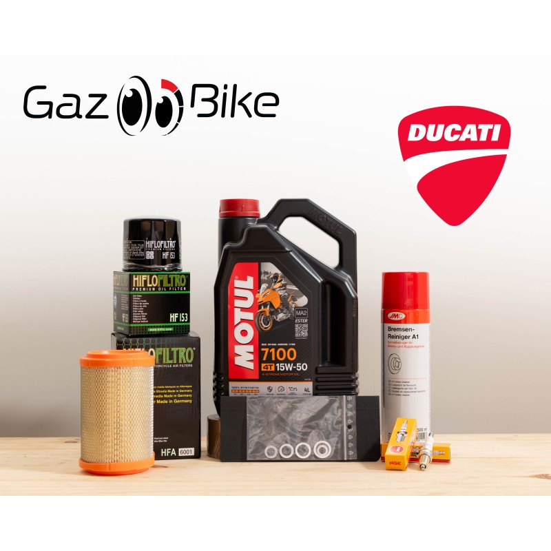 Kit Pack Entretien Vidange Premium DUCATI HYPERSTRADA 821 de 2013 à 2015