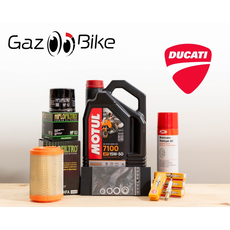 Kit Pack Entretien Vidange Premium DUCATI MONSTER 1200 de 2014 à 2021