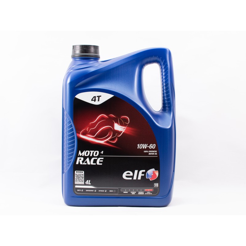 Huile Moteur ELF MOTO 4 RACE 10w60 4 Litres