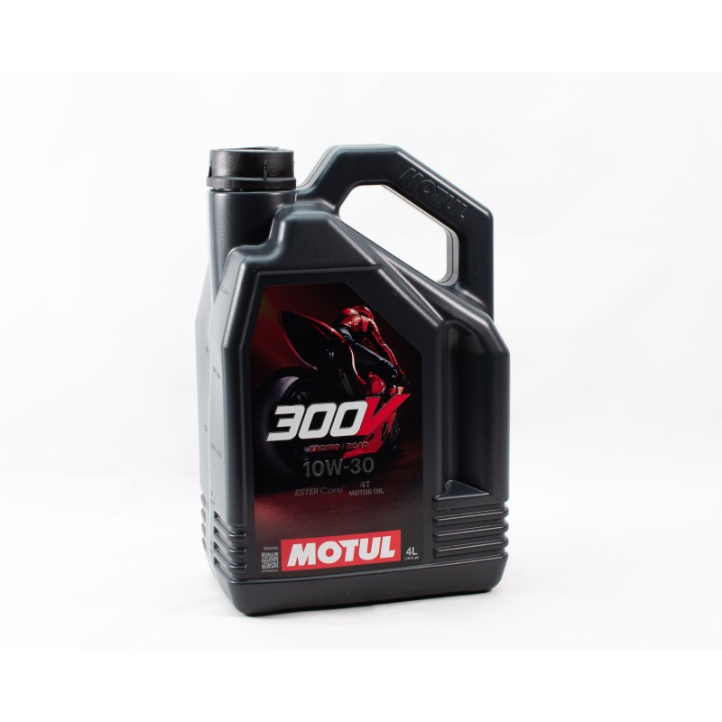 Huile Moteur MOTUL 300V ROAD RACING 10W30 4L