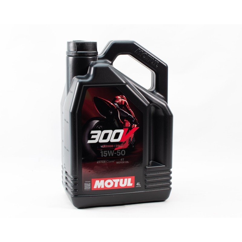 Huile Moteur MOTUL 300V ROAD RACING 15W50 4L