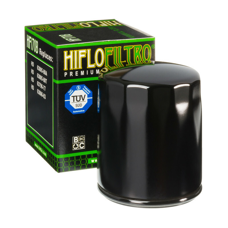 Filtre à huile HIFLOFILTRO Noir brillant - HF170B